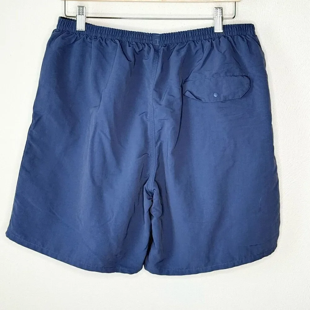 Patagonia Navy Blue Swim Trunks - Men’s US L